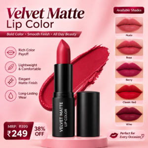 Velvet Matte Lip Color